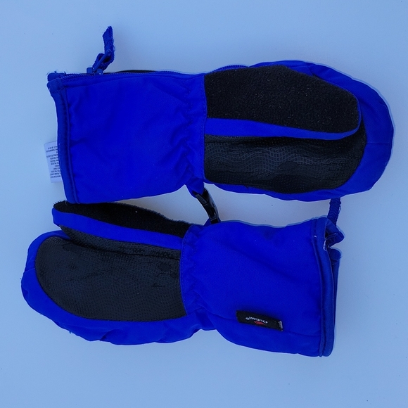 Head Outlast Snow Mittens Youth Girl's XS  Gloves Fleece Lined ZIP - Picture 4 of 8